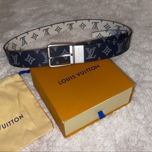 Louis Vuitton Reversible Canvas Belt